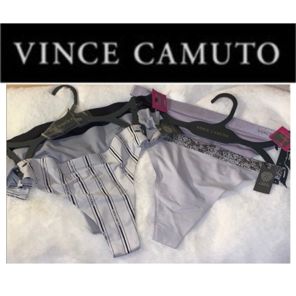 🌺 5 Pairs VINCE CAMUTO No Show Thongs NWT S
